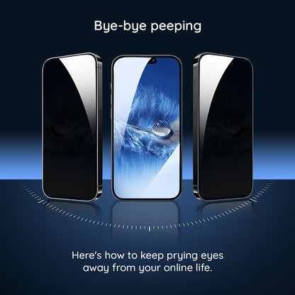 Folia ochronna na ekran Privacy Lito HD Pro do Apple iPhone 15 Plus, szkło hartowane, pełna warstwa kleju