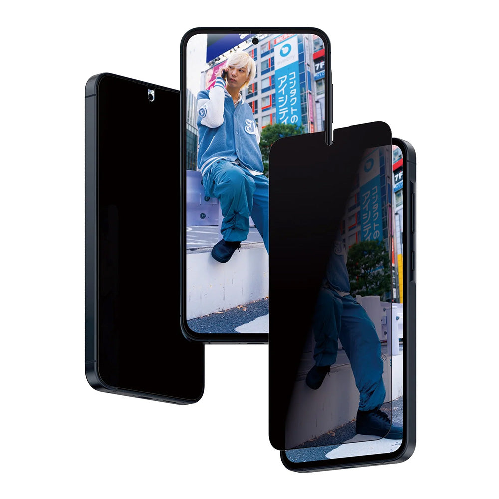 Folia ochronna Ecran Privacy PanzerGlass Ultra-Wide Fit do Samsung Galaxy A55 5G A556, Szkło Hartowane, Full Glue