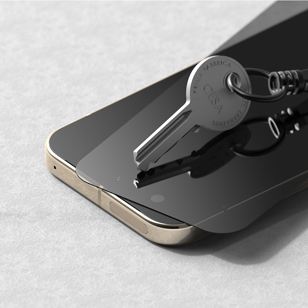 Folia ochronna na ekran Privacy Ringke Easy Slide do Google Pixel 11 Pro XL / 10 Pro XL / 9 Pro XL, szkło hartowane, pełna warstwa kleju, zestaw 2 sztuki