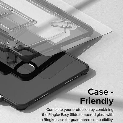 Folia ochronna na ekran Ringke Easy Slide do Apple iPad Pro 11 (2024), szkło hartowane, pełna warstwa kleju