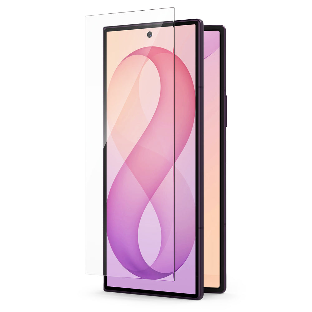 Ringke Easy Slide Exterior Screen Protector for Samsung Galaxy Z Fold8 Ultra F976, Tempered Glass, Full Glue, Set of 2 pieces