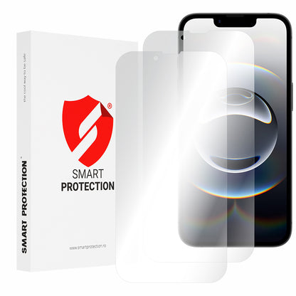 Folia ochronna na ekran Smart Protection Premium Classic do Apple iPhone 17e / 16e, plastik, zestaw 2 sztuki