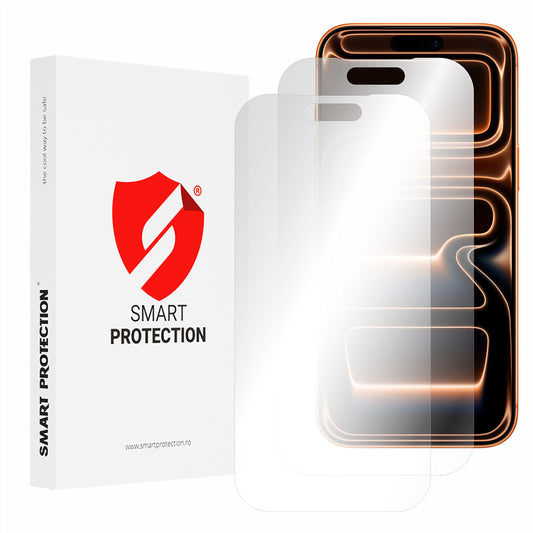 Folia ochronna Smart Protection Premium Classic na ekran dla Apple iPhone 17 Pro Max, Plastik, Zestaw 2 sztuki