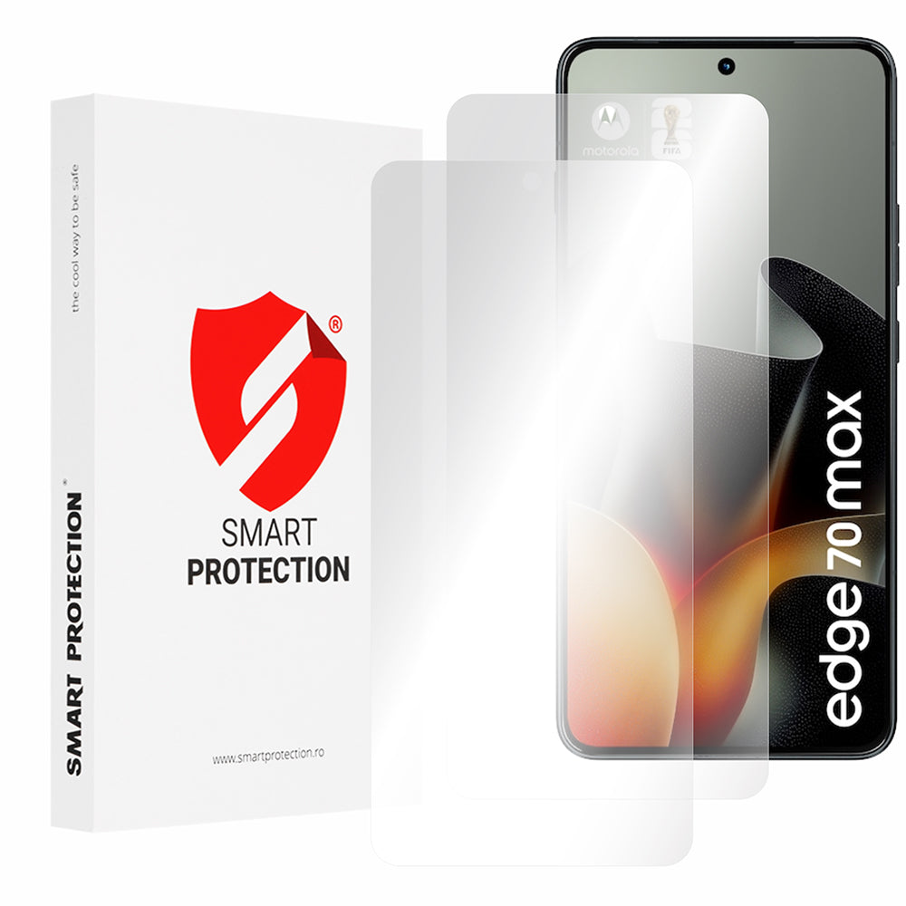 Folia ochronna na ekran Smart Protection Premium Classic do Motorola Edge 70 Max, plastik, zestaw 2 sztuki