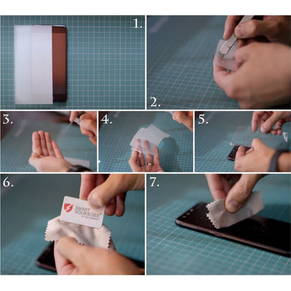 Folia ochronna Smart Protection Premium Classic na ekran do Motorola Moto G06 Power / G06, Plastik, Pełne klejenie, Zestaw 2 sztuki