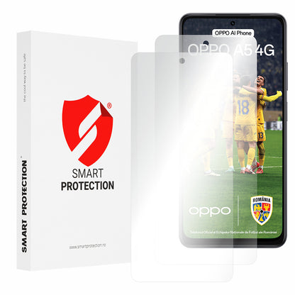 Folia ochronna na ekran Smart Protection Premium Classic do Oppo A5 4G, plastik, zestaw 2 sztuki