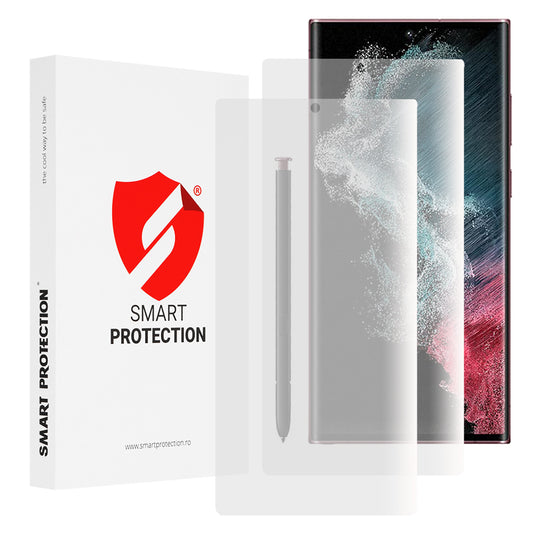 Folia ochronna na ekran Smart Protection Premium Classic do Samsung Galaxy S22 Ultra 5G S908, plastik, zestaw 2 sztuki