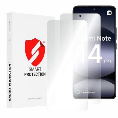 Folia ochronna na ekran Smart Protection Premium Classic do Xiaomi Redmi Note 14 4G (Standard), plastik, zestaw 2 sztuki