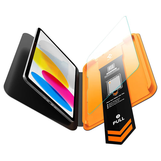 Folia ochronna na ekran Spigen GlastR Align Master T do Apple iPad (2025) / (2022), szkło hartowane, Full Glue AGL11698