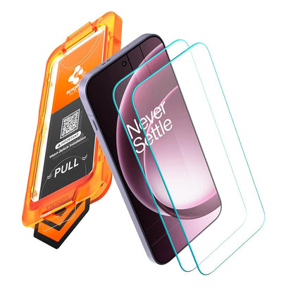 Spigen GlastR AlignMaster S Screen Protector for OnePlus 15, Tempered Glass, Full Glue, Set of 2 pieces AGL11333