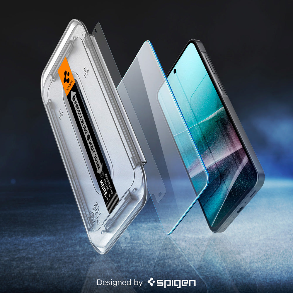 Folia ochronna na ekran Spigen GlastR EZ FIT HD do Samsung Galaxy A37 5G / A36 A366, szkło hartowane, pełna klej AGL11365