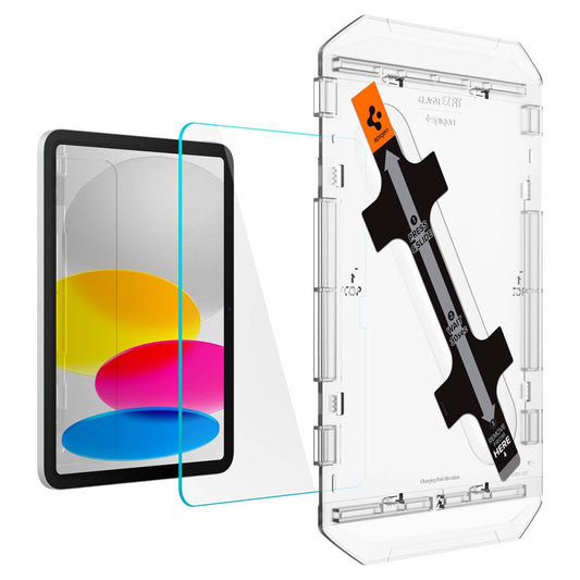 Folia ochronna na ekran Spigen GlastR EZ FIT do Apple iPad (2025) / (2022), szkło hartowane, Full Glue AGL05554