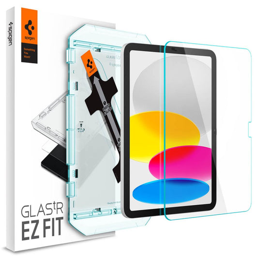 Folia ochronna na ekran Spigen GlastR EZ FIT do Apple iPad (2025) / (2022), szkło hartowane, Full Glue AGL05554