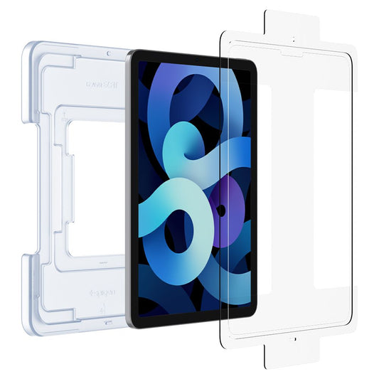 Folia ochronna do ekranu Spigen GlastR EZ FIT dla Apple iPad Air (2022) / Pro 11 (2021) / Air (2020), Hartowane szkło, Pełne klejenie AGL02065