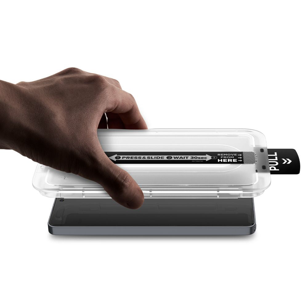 Folia ochronna do ekranu Spigen GlastR EZ FIT Pro HD Anti-Reflection dla Samsung Galaxy S26 Ultra S948, Szkło Hartowane, Pełne Klejenie, Zestaw 2 sztuki