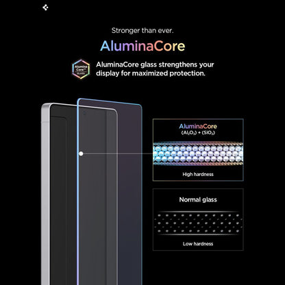 Folia ochronna do ekranu Spigen GlastR EZ FIT Pro HD Anti-Reflection dla Samsung Galaxy S26 Ultra S948, Szkło Hartowane, Pełne Klejenie, Zestaw 2 sztuki