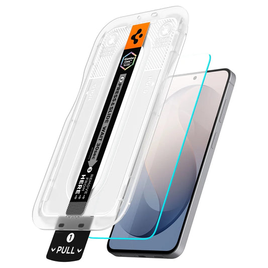 Folia ochronna na ekran Spigen GlastR EZ FIT Pro HD do Samsung Galaxy S26 FE S741, szkło hartowane, pełna klej AGL11996