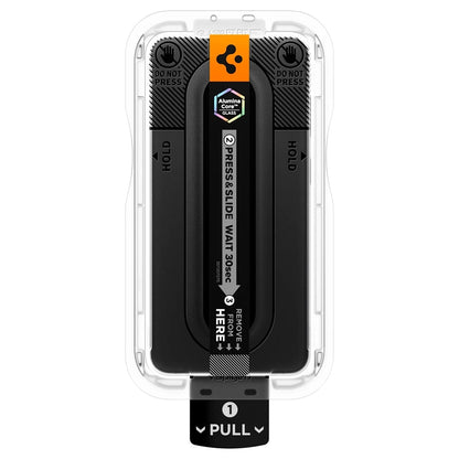 Folia ochronna na ekran Spigen GlastR EZ FIT Pro HD do Samsung Galaxy S26 FE S741, szkło hartowane, pełna klej, zestaw 2 sztuki AGL11811