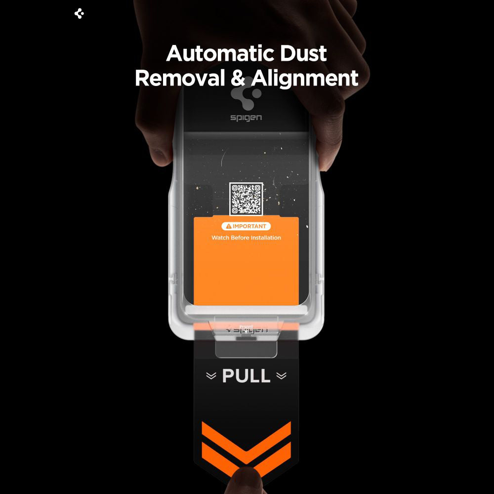 Folia ochronna do ekranu Spigen GlastR EZ FIT Pro HD dla Samsung Galaxy S26 Ultra S948, Szkło Hartowane, Pełne Klejenie, Zestaw 2 sztuki AGL11072