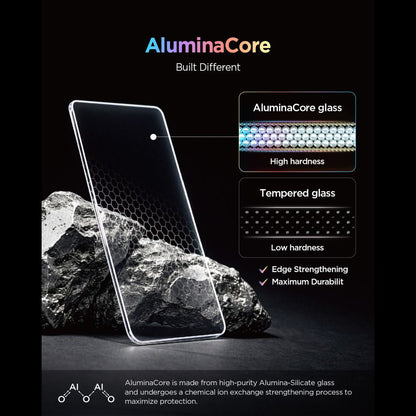 Folia ochronna na ekran Spigen GlastR EZ FIT Pro do Nothing Phone (4a), szkło hartowane, pełna warstwa kleju, zestaw 2 sztuk AGL11682