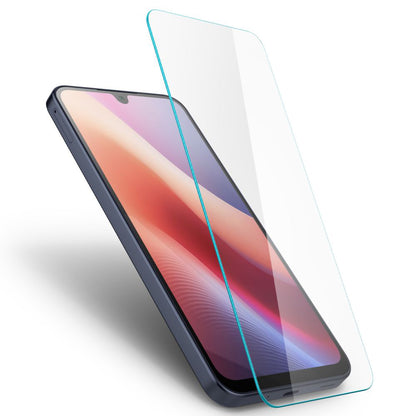 Folia ochronna na ekran Spigen GlastR Slim dla Samsung Galaxy A26 A266 / A16 5G A166 / A16 4G A165, Hartowane szkło, Pełne klejenie, Zestaw 2 sztuki