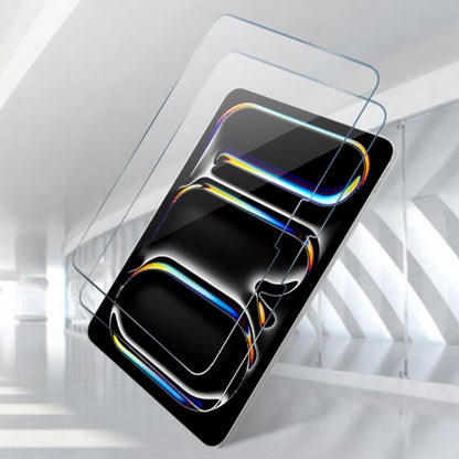 Folia ochronna na ekran Techsuit ArmorGlass CrystalHD dla Honor Pad X8a / Xiaomi Pad 6 / 6 Pro, Szkło Hartowane, Pełne Klejenie, Zestaw 2 sztuki