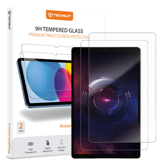 Folia ochronna na ekran Techsuit ArmorGlass CrystalHD do Lenovo Legion Y700 (Gen 5), szkło hartowane, pełna klej, zestaw 2 sztuki