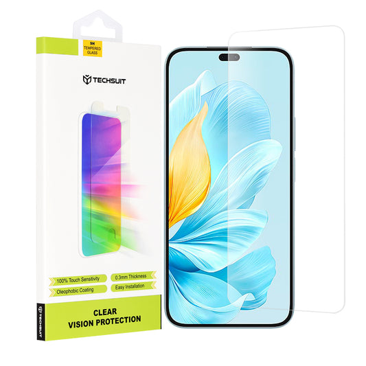 Folia ochronna na ekran Techsuit Clear Vision do Honor 200 Lite, szkło hartowane, pełna klejność