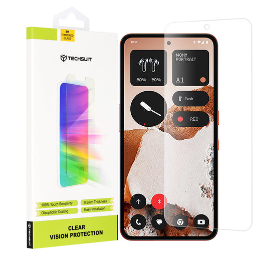 Folia ochronna na ekran Techsuit Clear Vision do Nothing CMF Phone 2 Pro, szkło hartowane, pełna warstwa kleju