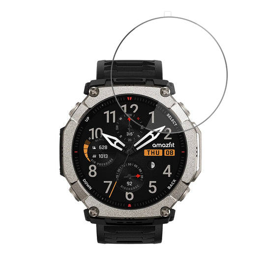 Folia ochronna do ekranu Techsuit Nano Flex dla Amazfit T-Rex Ultra 2, Plastik, Zestaw 2 sztuki, Czarna