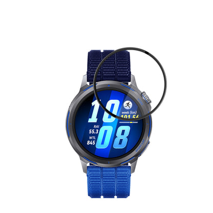 Folia ochronna Techsuit Nano Flex do Huawei Watch GT Runner 2, Plastik, Zestaw 2 sztuki, Czarna