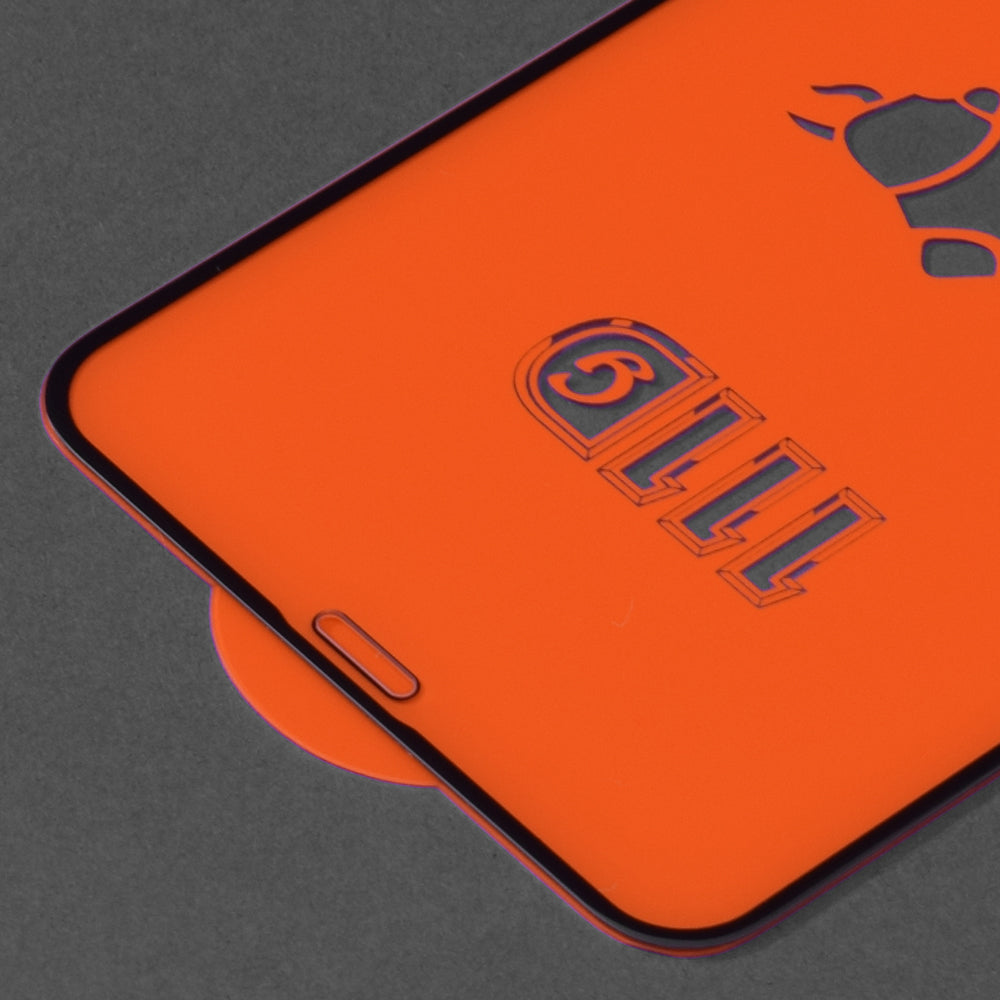 Folia ochronna na ekran Techsuit do Apple iPhone 11 Pro Max / XS Max, szkło hartowane, Full Glue, 111D, czarna