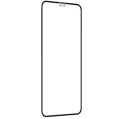 Techsuit Screen Protector Film for Apple iPhone 12 Pro Max, Tempered Glass, Full Glue, 111D, Black