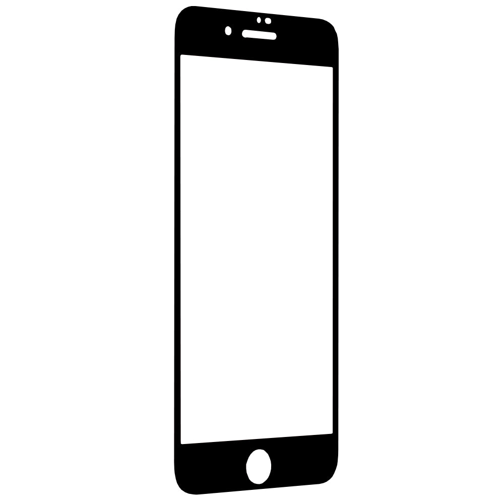 Folia ochronna na ekran Techsuit do Apple iPhone 8 Plus / 7 Plus, szkło hartowane, Full Glue, 111D, czarna