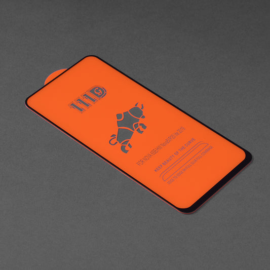 Folia ochronna na ekran Techsuit do Huawei P40 lite 4G / P20 lite (2019), szkło hartowane, Full Glue, 111D, czarna