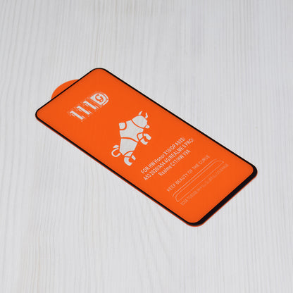 Folia ochronna na ekran Techsuit do Motorola Moto G04s / E14 / G24 Power / G04 / G24, szkło hartowane, Full Glue, 111D, czarna
