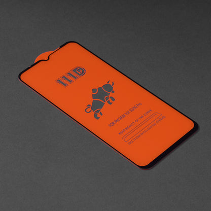Folia ochronna na ekran Techsuit do Oppo A18 / A38, szkło hartowane, Full Glue, 111D, czarna