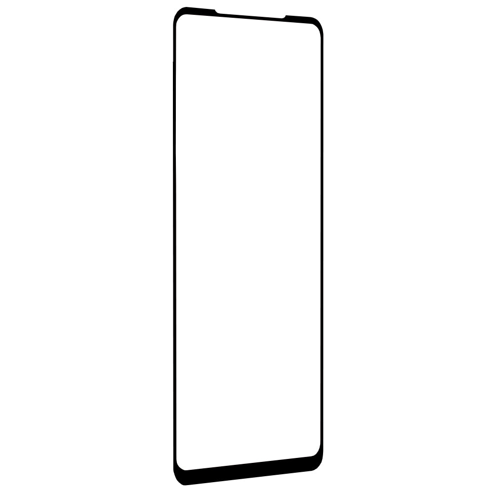 Folia ochronna na ekran Techsuit do Samsung Galaxy A21s A217 / A21 A215, szkło hartowane, Full Glue, 111D, czarna