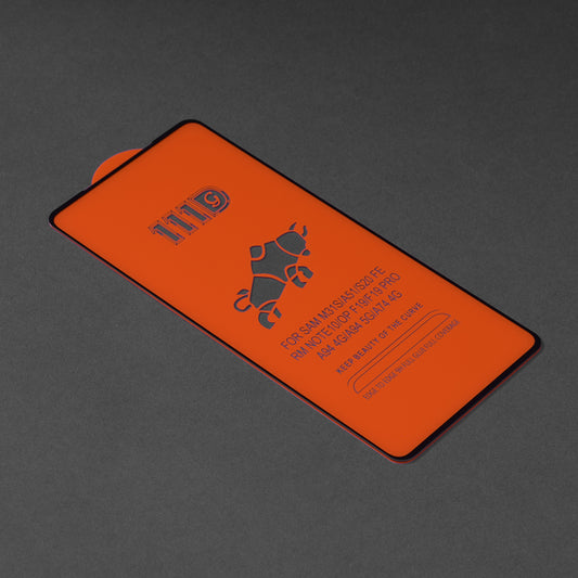 Folia ochronna na ekran Techsuit do Samsung Galaxy A52s 5G A528 / A52 5G A526 / A52 A525, szkło hartowane, Full Glue, 111D, czarna