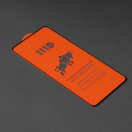Folia ochronna na ekran Techsuit do Samsung Galaxy A72 A725 / A72 5G A726, szkło hartowane, pełny klej, 111D, czarna