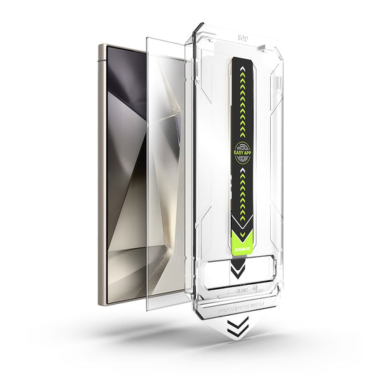 Folia ochronna na ekran Techsuit TitanGlass CrystalHD do Samsung Galaxy S24 Ultra S928, szkło hartowane, pełna klejność