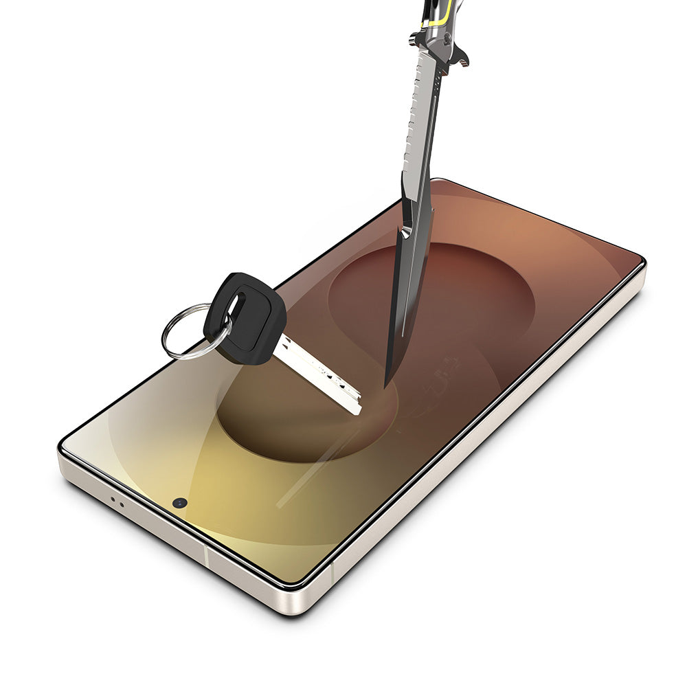 Techsuit TitanGlass CrystalHD Screen Protector for Samsung Galaxy S26 Ultra S948, Tempered Glass, Full Glue