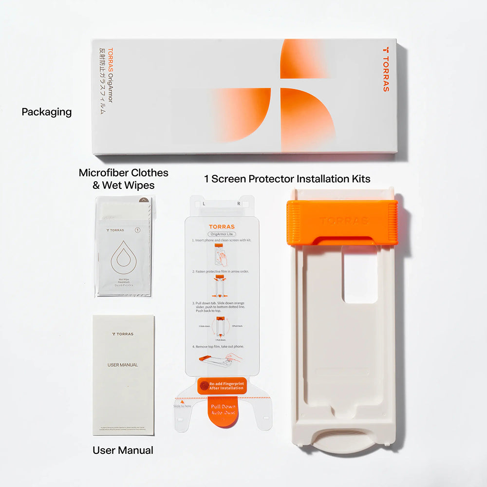 Folia ochronna na ekran Torras OrigArmor do Samsung Galaxy S26 Ultra S948, szkło hartowane, pełna klejność