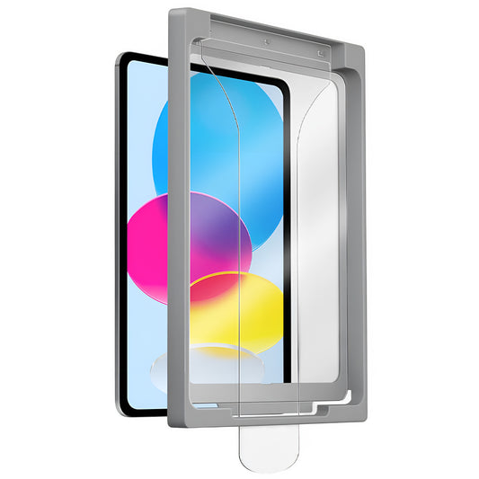 Folia ochronna na ekran UNIQ Optix Exofit do Apple iPad (2025), szkło hartowane, pełna warstwa kleju