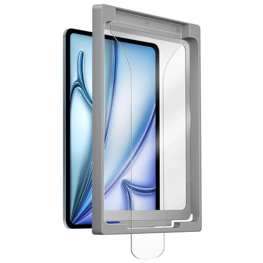 Folia ochronna na ekran UNIQ Optix Exofit do Apple iPad Air 11 (2024), szkło hartowane, pełna warstwa kleju