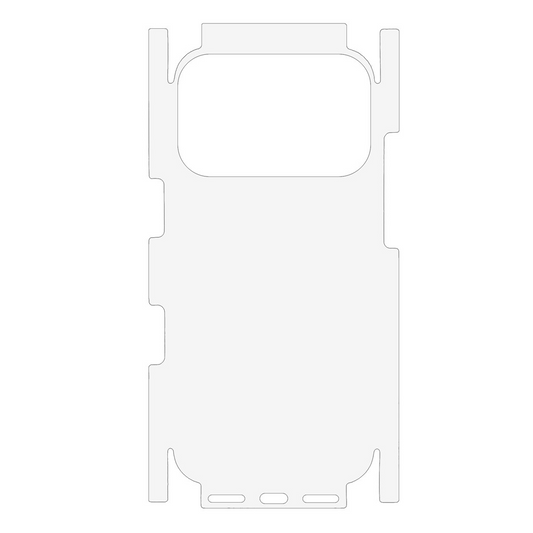 Oryginalna folia ochronna na tył OEM do Apple iPhone 17 Pro Max, plastikowa