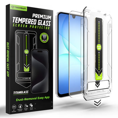 Folia ochronna na ekran Techsuit TitanGlass CrystalHD do Samsung Galaxy A17 5G / A16 5G A166 / A16 4G A165, szkło hartowane