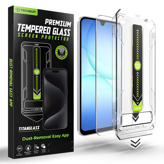 Folia ochronna na ekran Techsuit TitanGlass CrystalHD do Samsung Galaxy A17 5G / A16 5G A166 / A16 4G A165, szkło hartowane