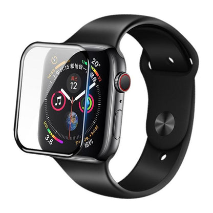 Folia ochronna Blueo High Molecule do Apple Watch 40mm Series, szkło hartowane, czarne