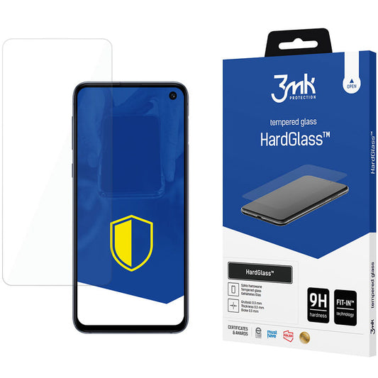 3MK HardGlass Screen Protector do Samsung Galaxy S10e G970, twarde szkło, pełne klejenie